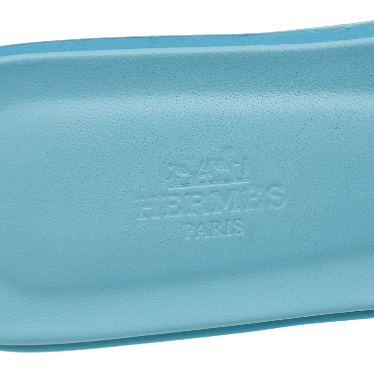 Hermes Bleu Littoral Oran Sandal 40