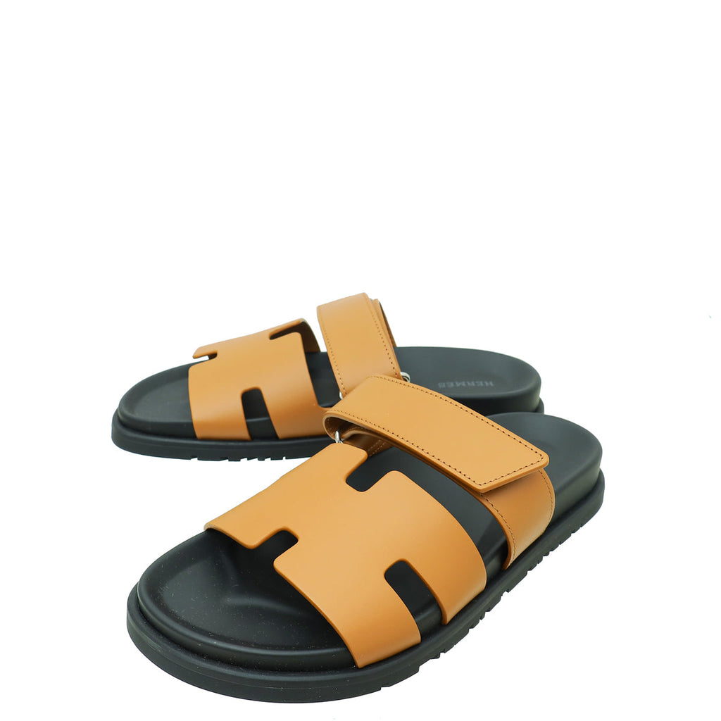 Hermes Natural Chypre Sandal 40