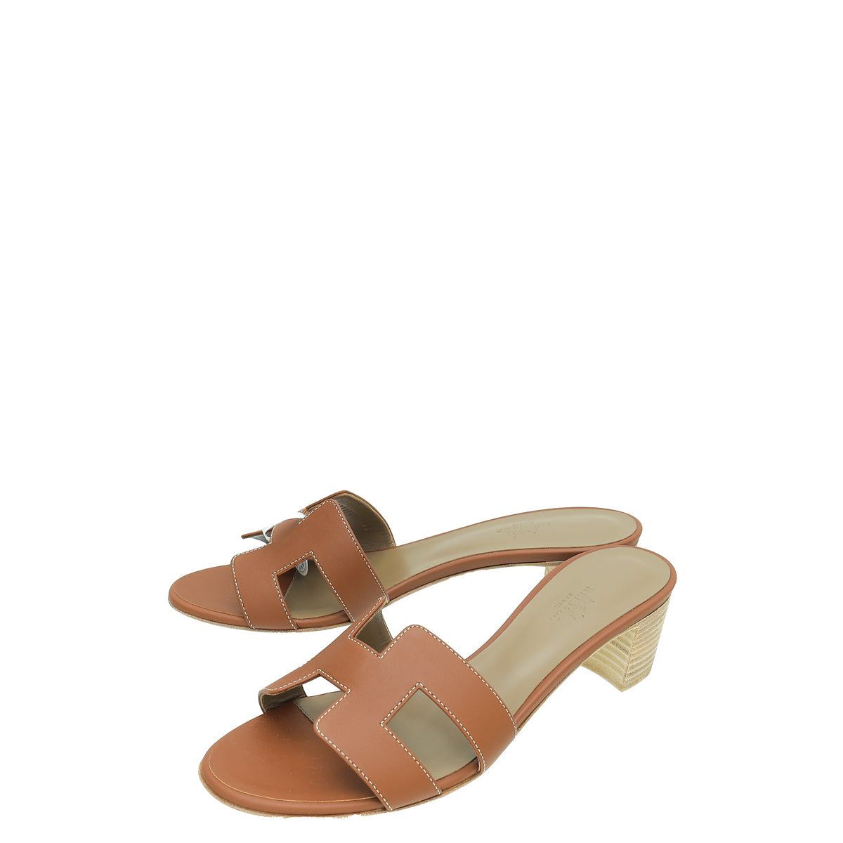Hermes Gold Oasis Sandal 40
