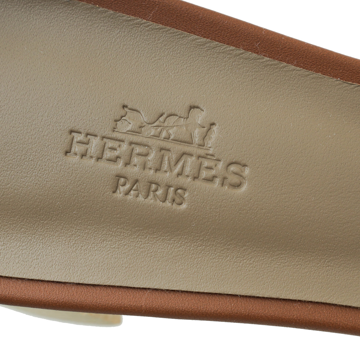 Hermes Gold Oasis Sandal 40