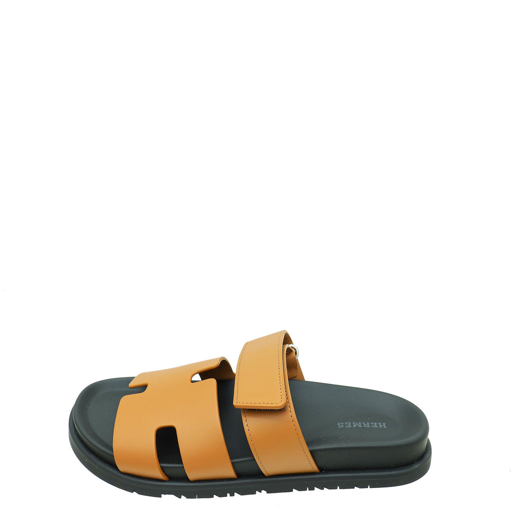 Hermes Bicolor Chypre Sandals 40