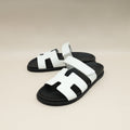 Hermes Blanc Chypre Sandal 40