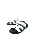 Hermes Blanc Chypre Sandal 40