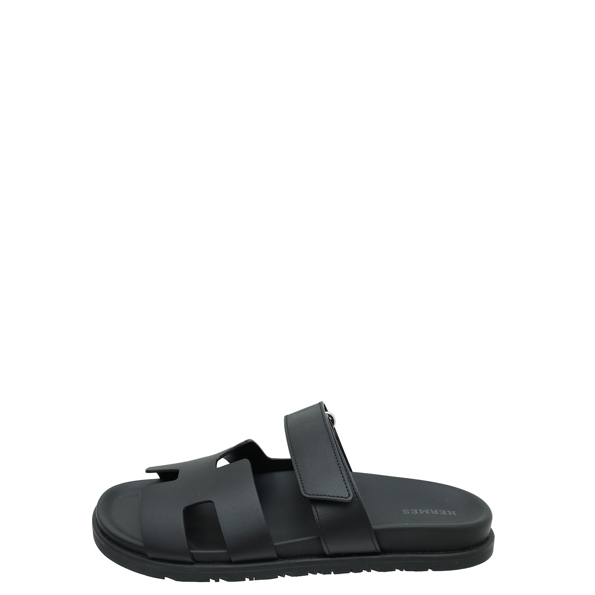 Hermes Noir Chypre Sandal 40