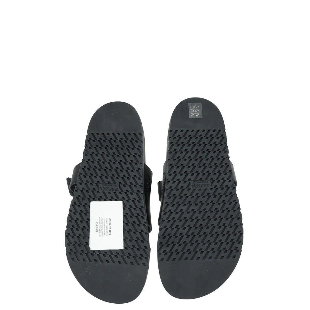 Hermes Noir Chypre Sandal 40