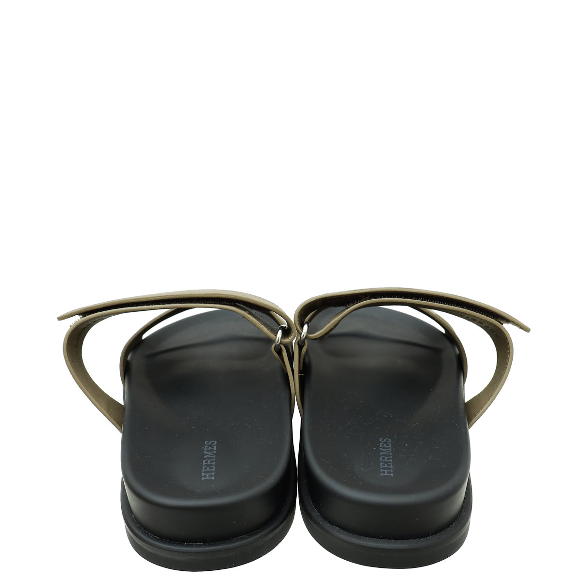 Hermes Etoupe Chypre Sandal 41.5