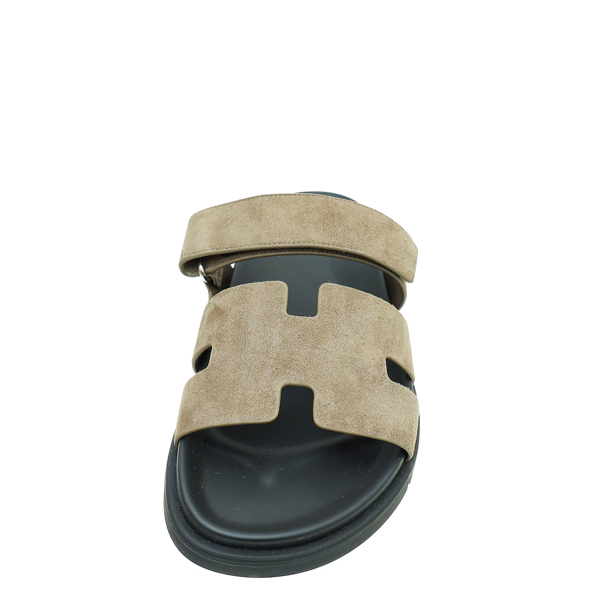 Hermes Etoupe Chypre Goatskin Sandal 41