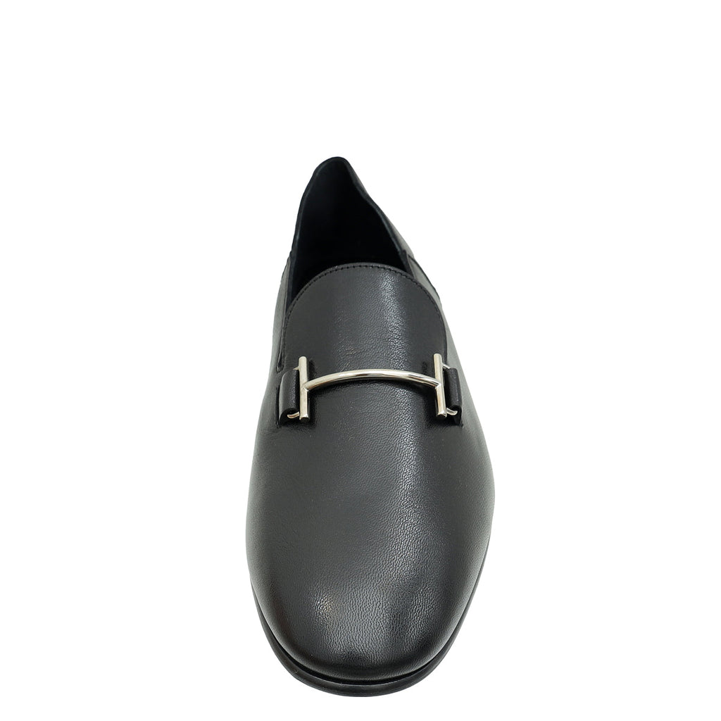 Hermes Noir Saga Loafers 42.5