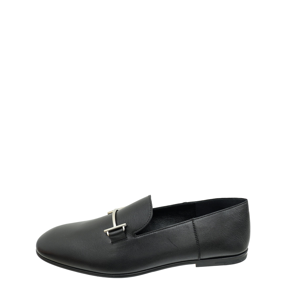 Hermes Noir Saga Loafers 42.5