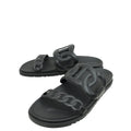 Hermes Noir Extra Sandal 42