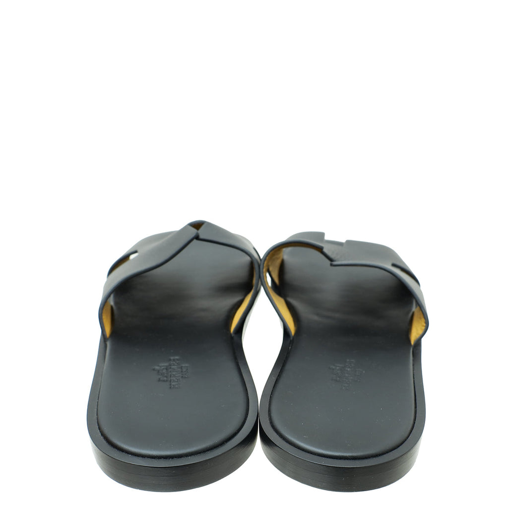 Hermes Noir Izmir Sandal 42