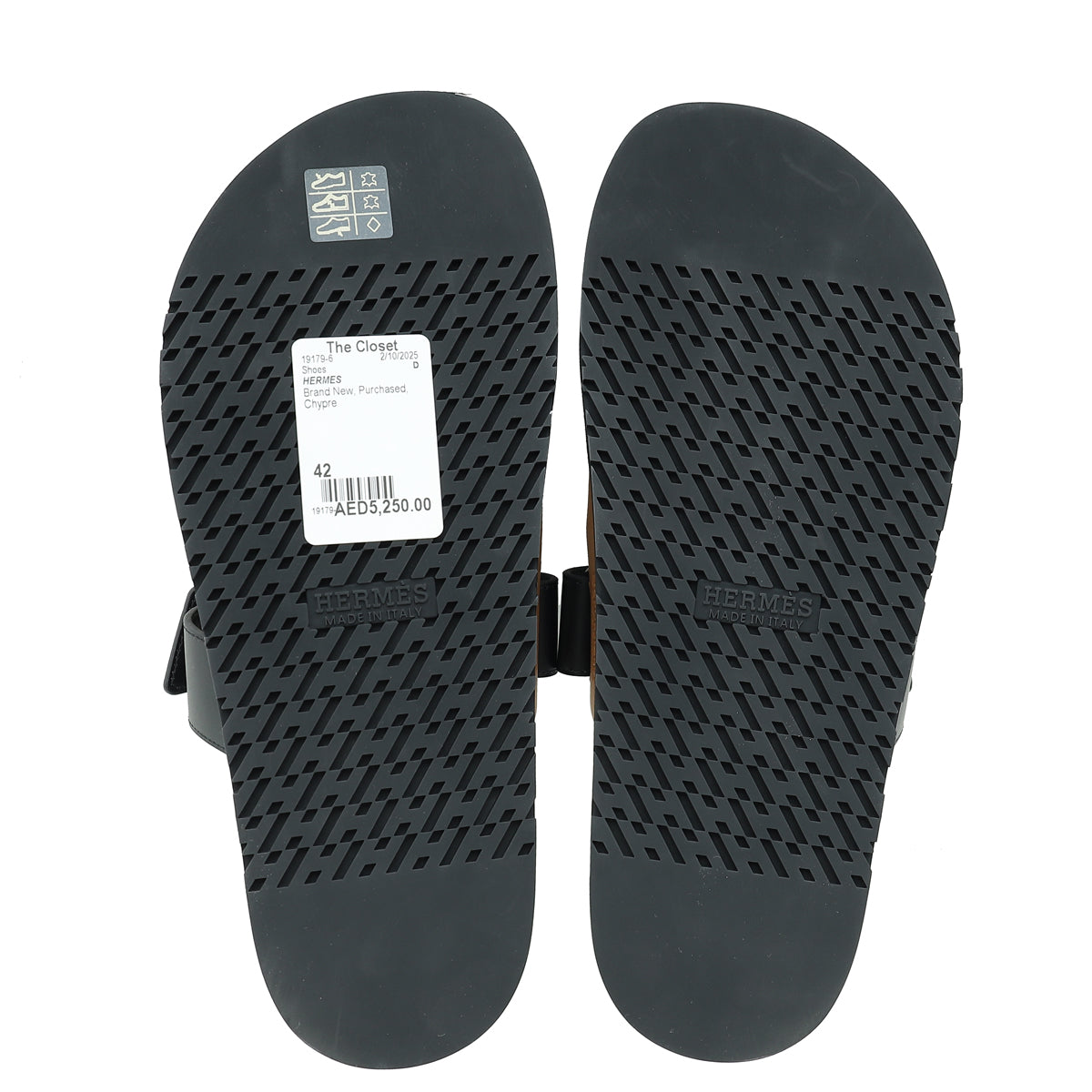 Hermes Bicolor Chypre Sandal 42