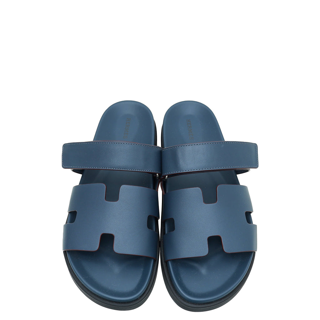 Hermes Bleu Celeste Chypre Sandal 43