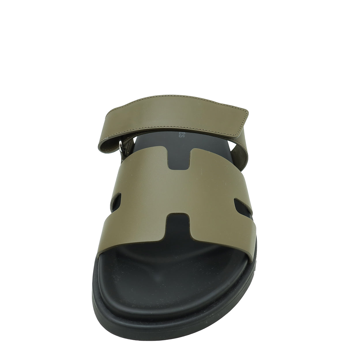 Hermes Vert Toundra Chypre Sandals 43