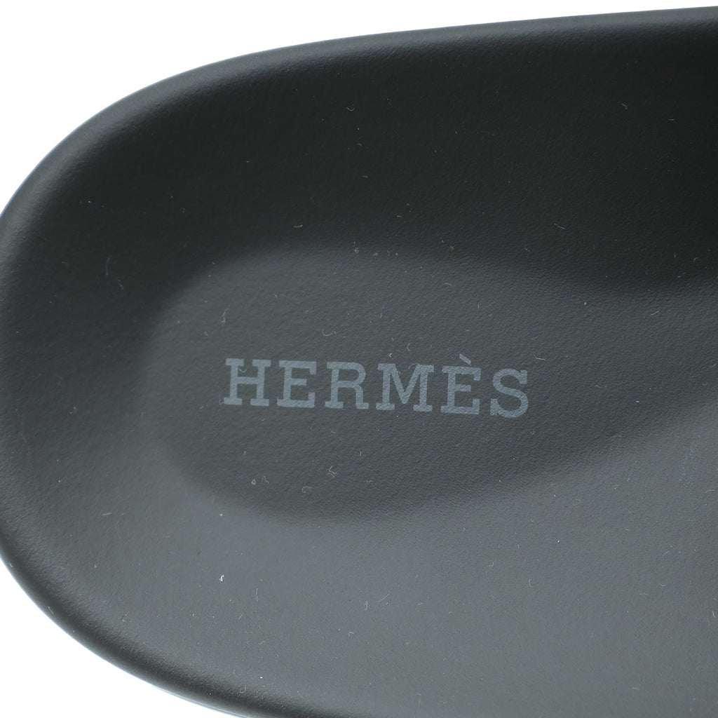 Hermes Vert Toundra Chypre Sandals 43