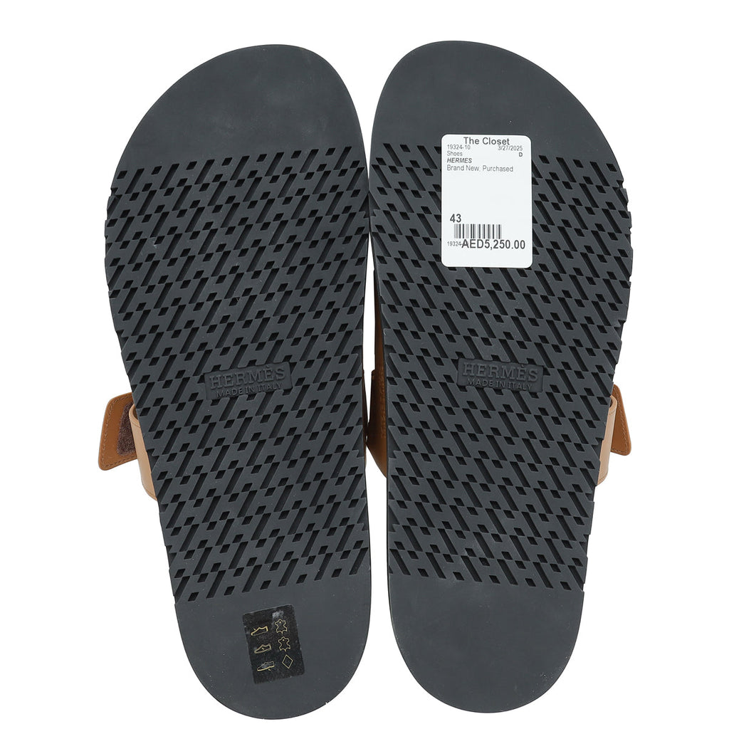 Hermes Naturel Chypre Sandal 43