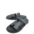 Hermes Noir Chypre Sandal 44.5