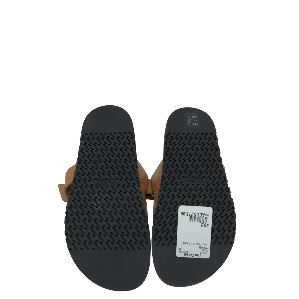 Hermes Natural Chypre Sandal 45.5
