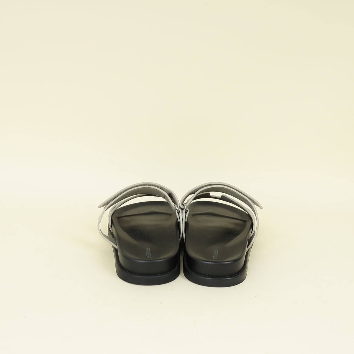 Hermes Beige Esquisse Chypre Goatskin Men's Sandal 45
