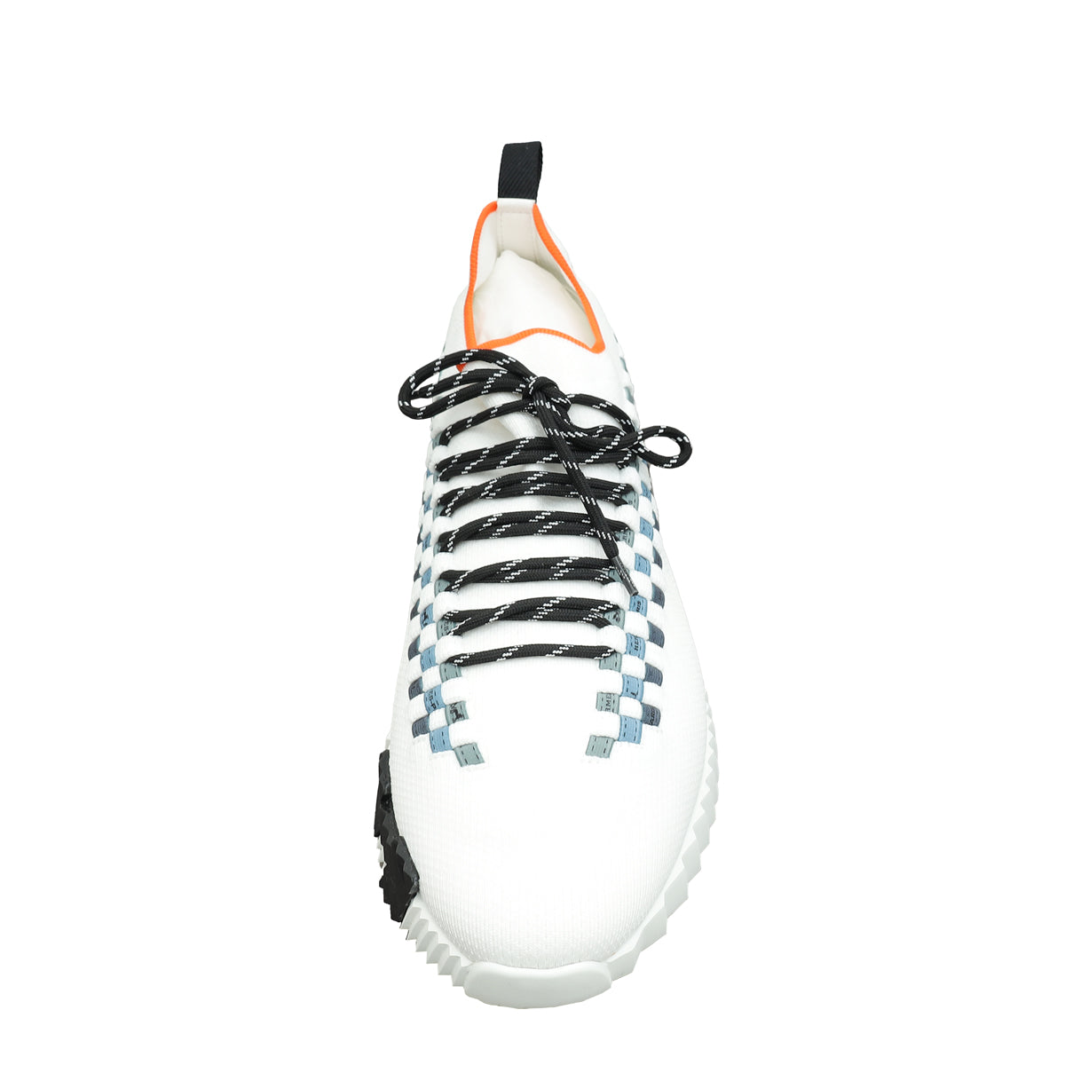 Hermes Blanc Multicolor Flex Slip On Sneakers 45