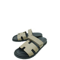 Hermes Etoupe Chypre Sandal 42.5