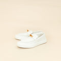 Hermes Blanc Game Slip-On Sneaker 38