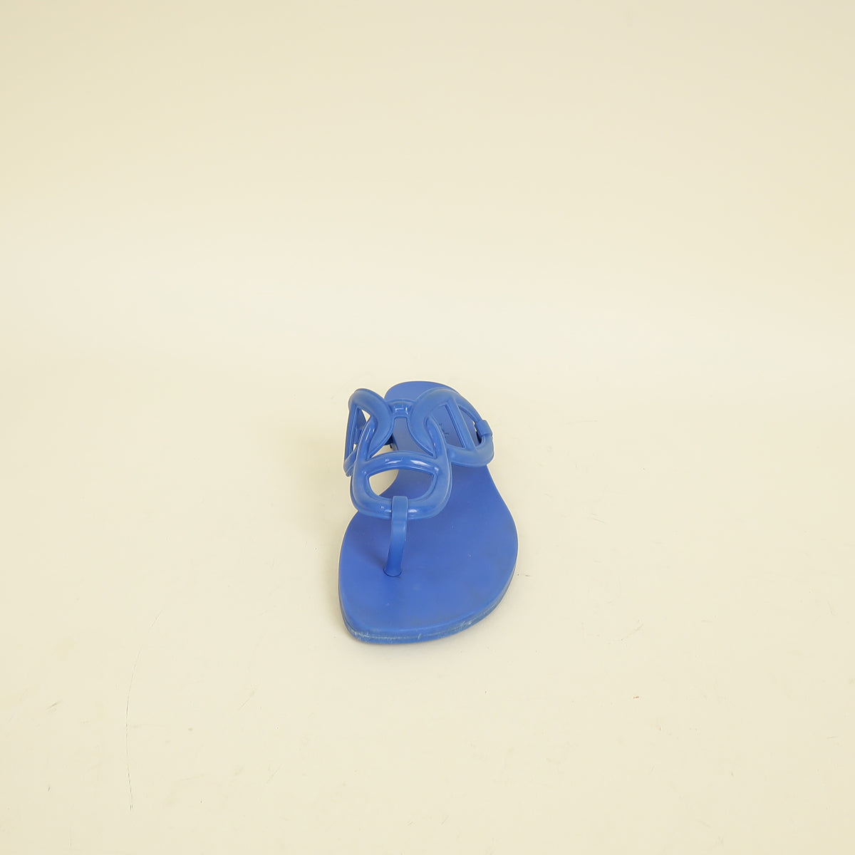 Hermes Bleu Outremer Egerie Sandals 35