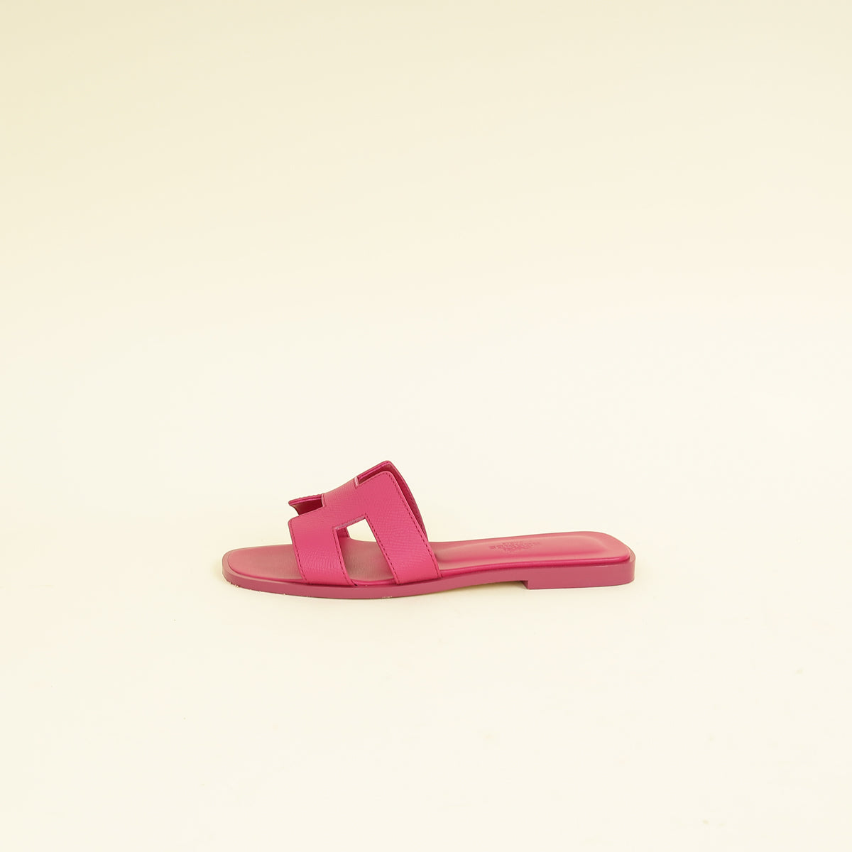 Hermes Rose Bougainvillier Oran Sandal 35