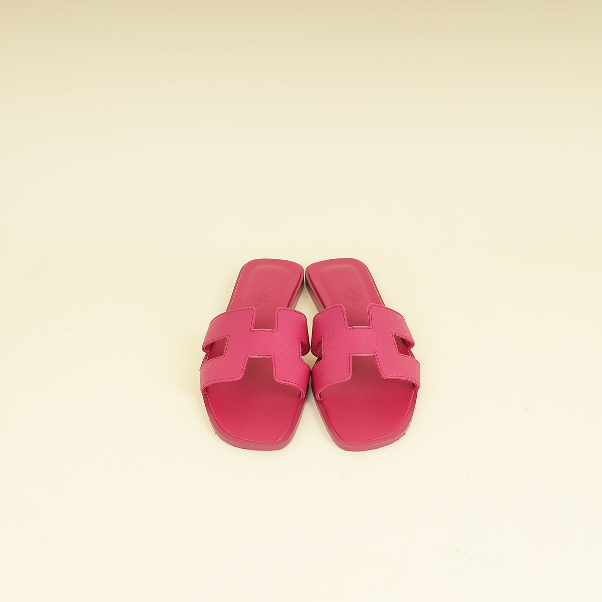 Hermes Rose Bougainvillier Oran Sandal 35