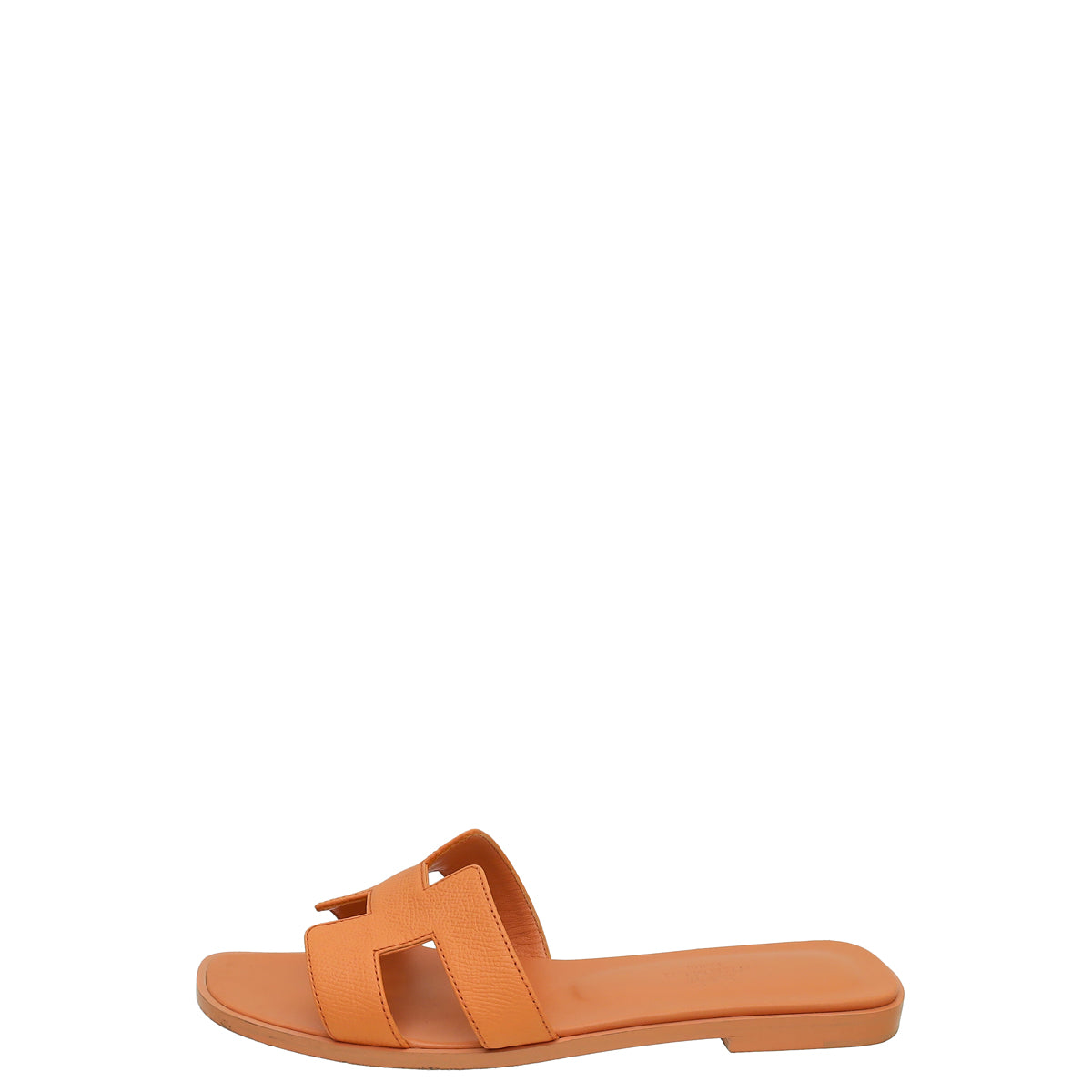 Hermes Orange Joey Oran Sandal 36.5