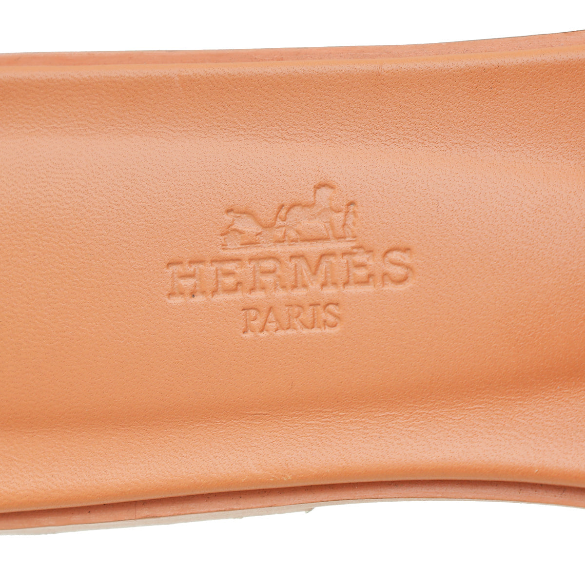Hermes Orange Joey Oran Sandal 36.5