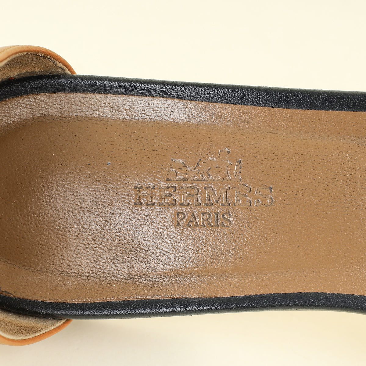 Hermes Tricolor Baia Sandals 36