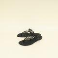 Hermes Noir Island Sandal 36