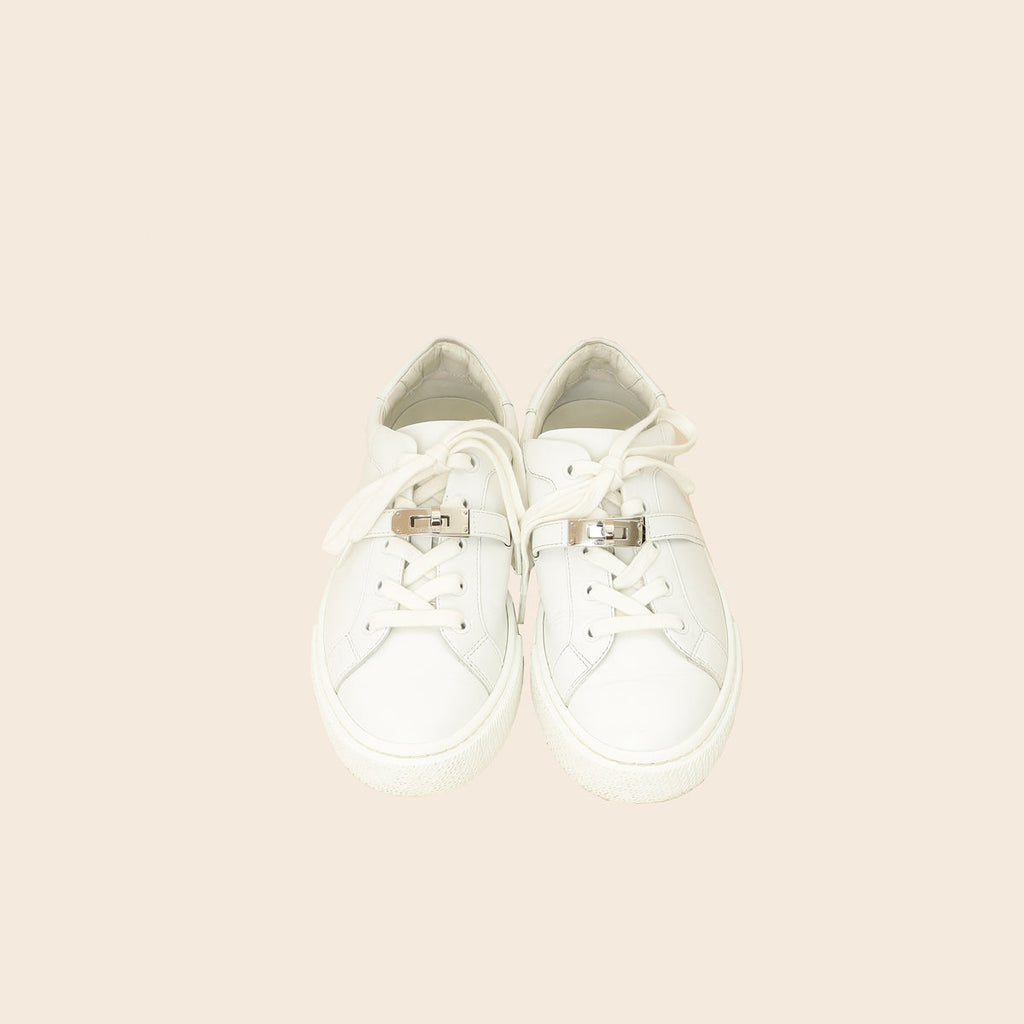 Hermes White Day Sneaker 36