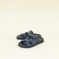 Hermes Blue Celeste Chypre Sandals 36