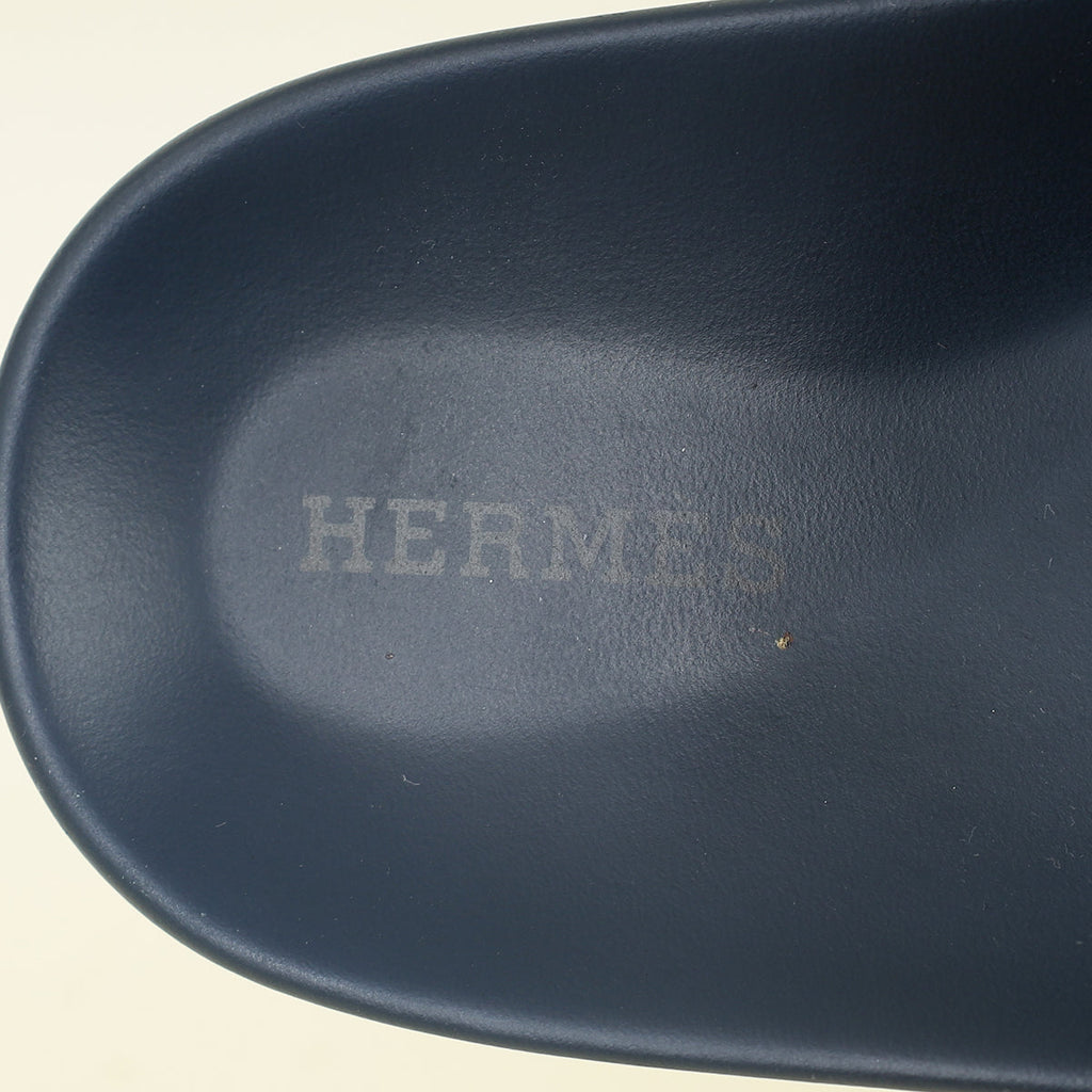 Hermes Blue Celeste Chypre Sandals 36