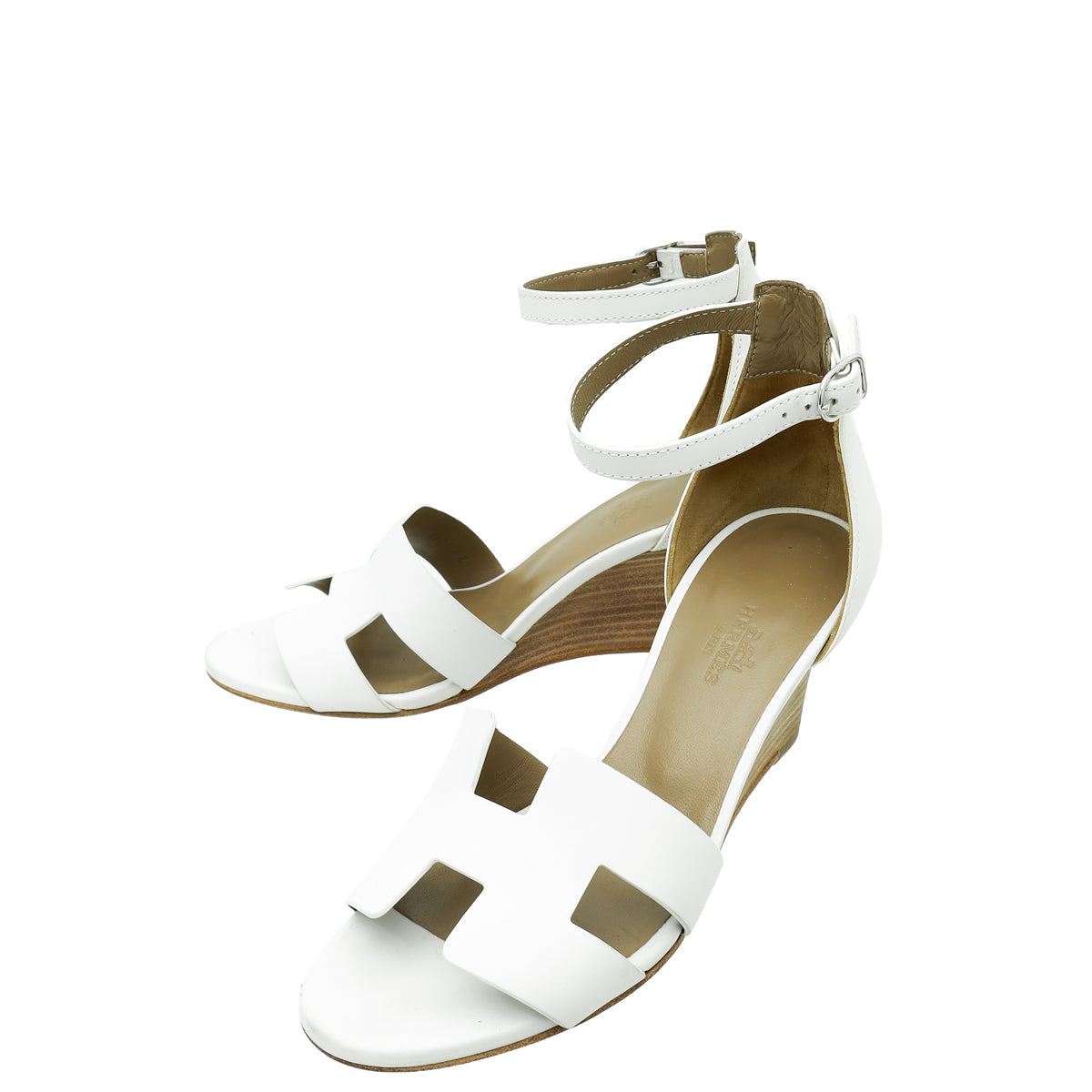 Hermes Blanc Legend Sandal 36