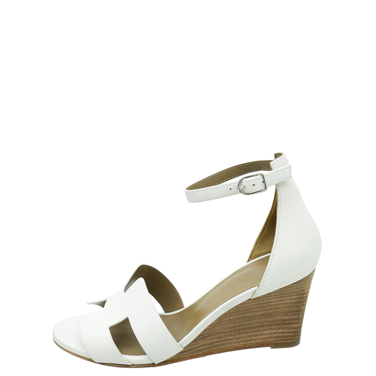 Hermes Blanc Legend Sandal 36