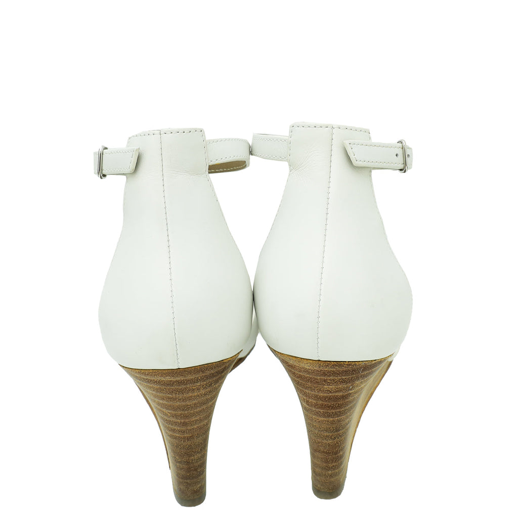 Hermes Blanc Legend Sandal 36