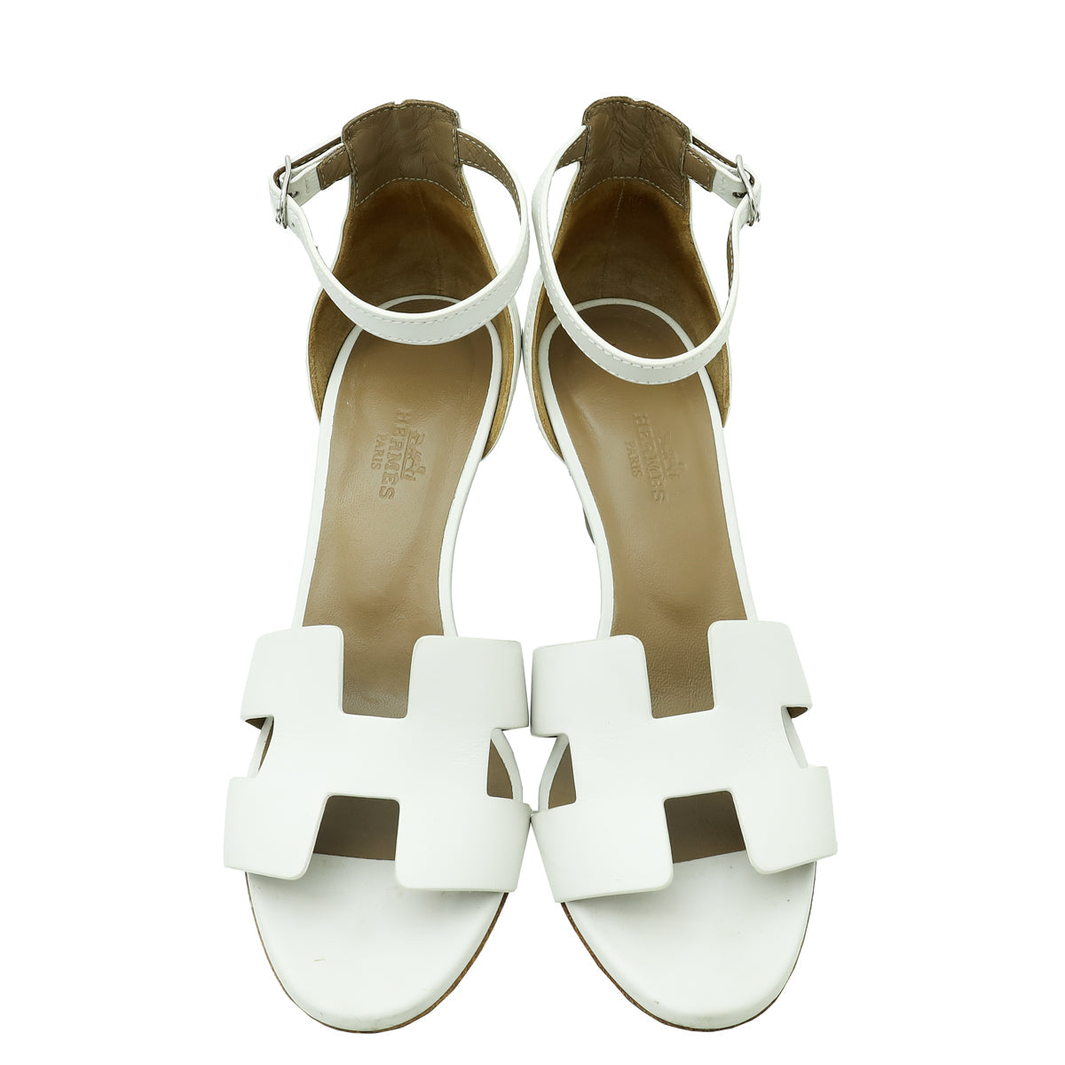 Hermes Blanc Legend Sandal 36
