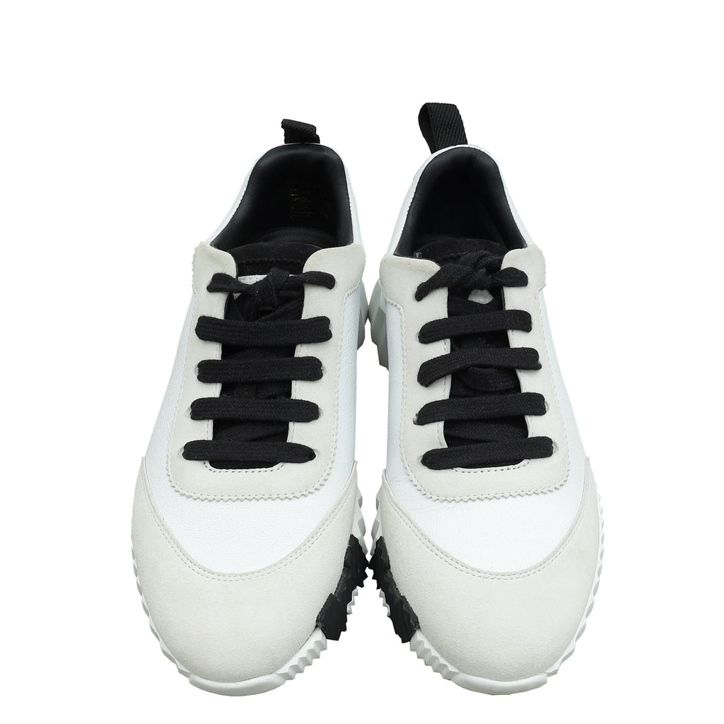 Hermes Bicolor Bouncing Sneaker 36