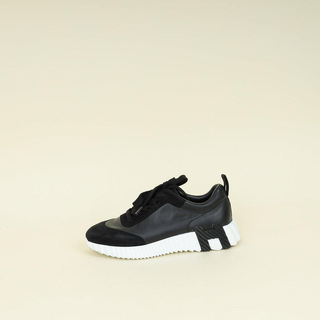 Hermes Noir Bouncing Sneaker 36