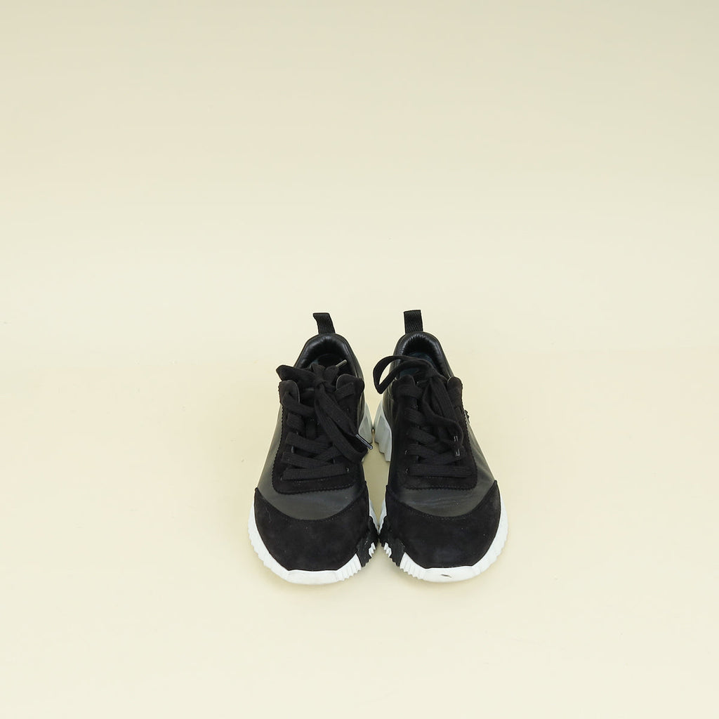 Hermes Noir Bouncing Sneaker 36