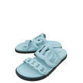 Hermes Blue Lin Extra Sandal 36