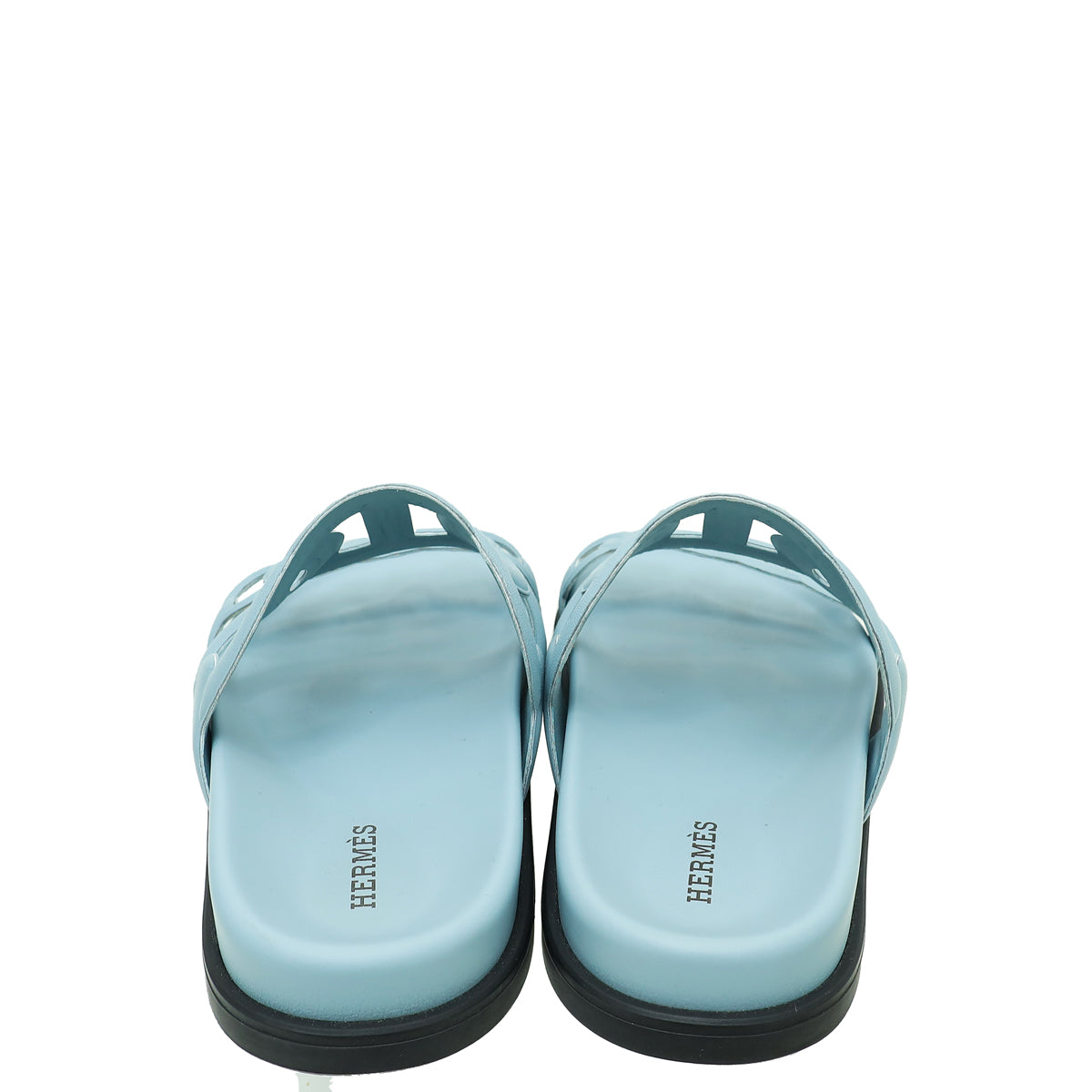 Hermes Blue Lin Extra Sandal 36