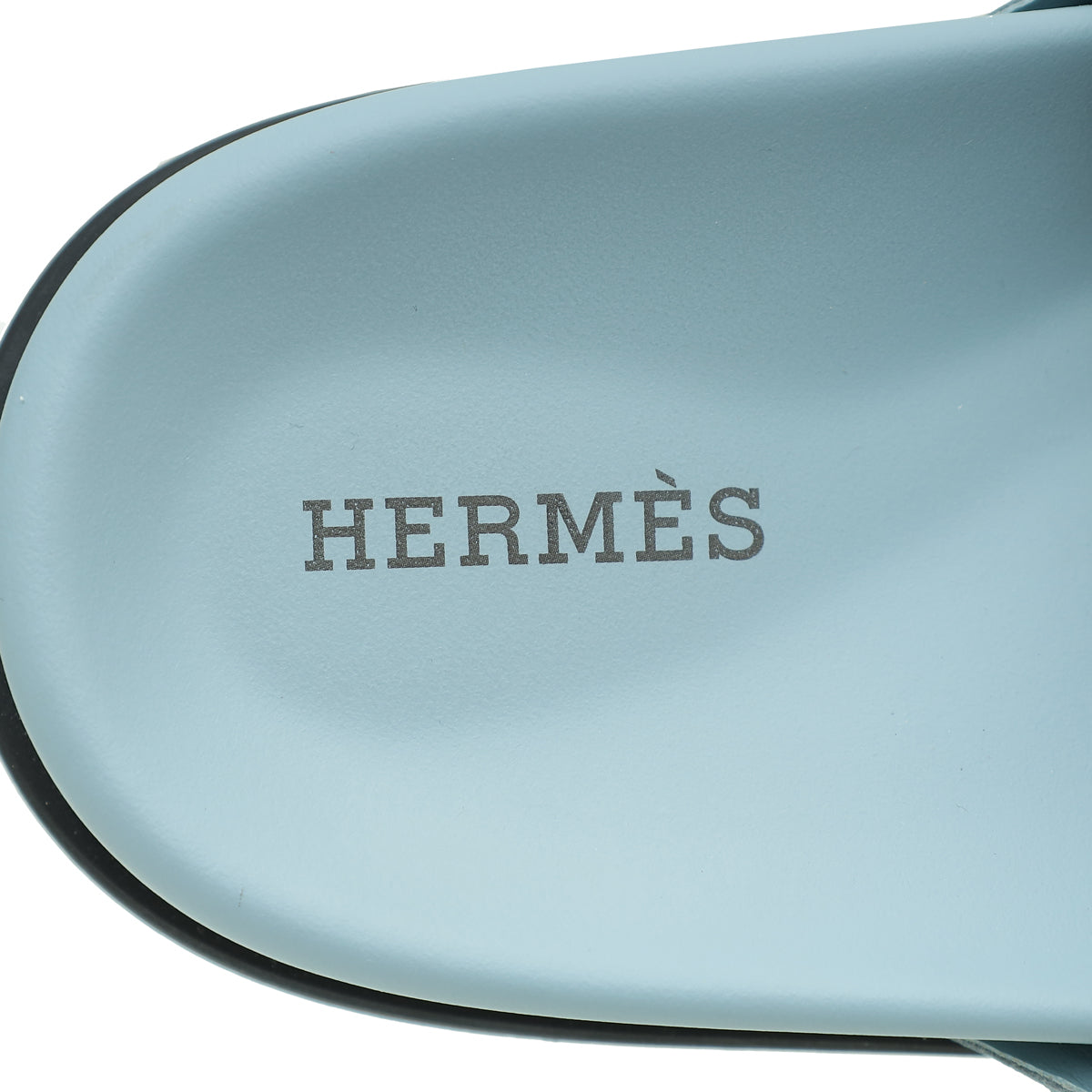 Hermes Blue Lin Extra Sandal 36