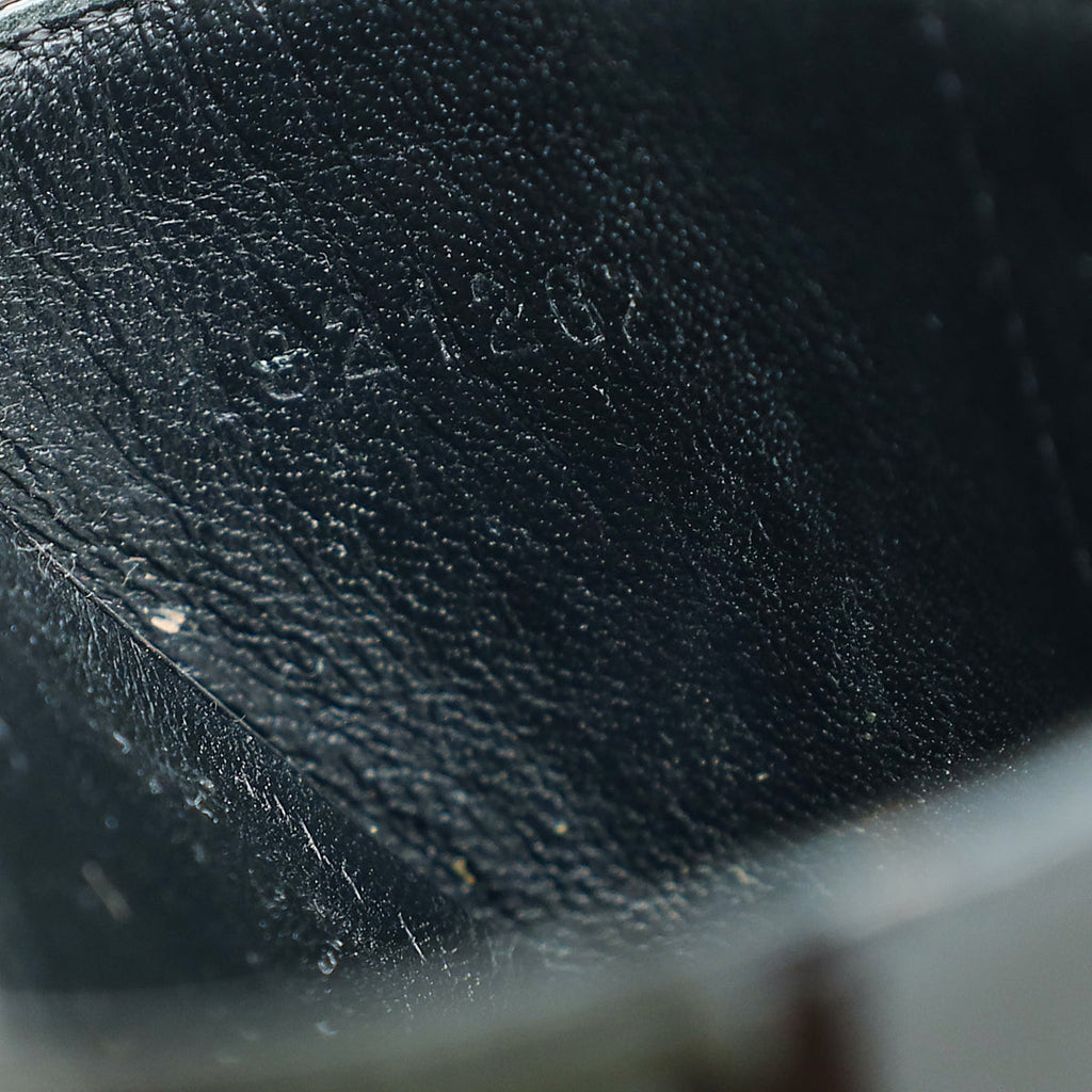Hermes Noir Very Sandals 37.5