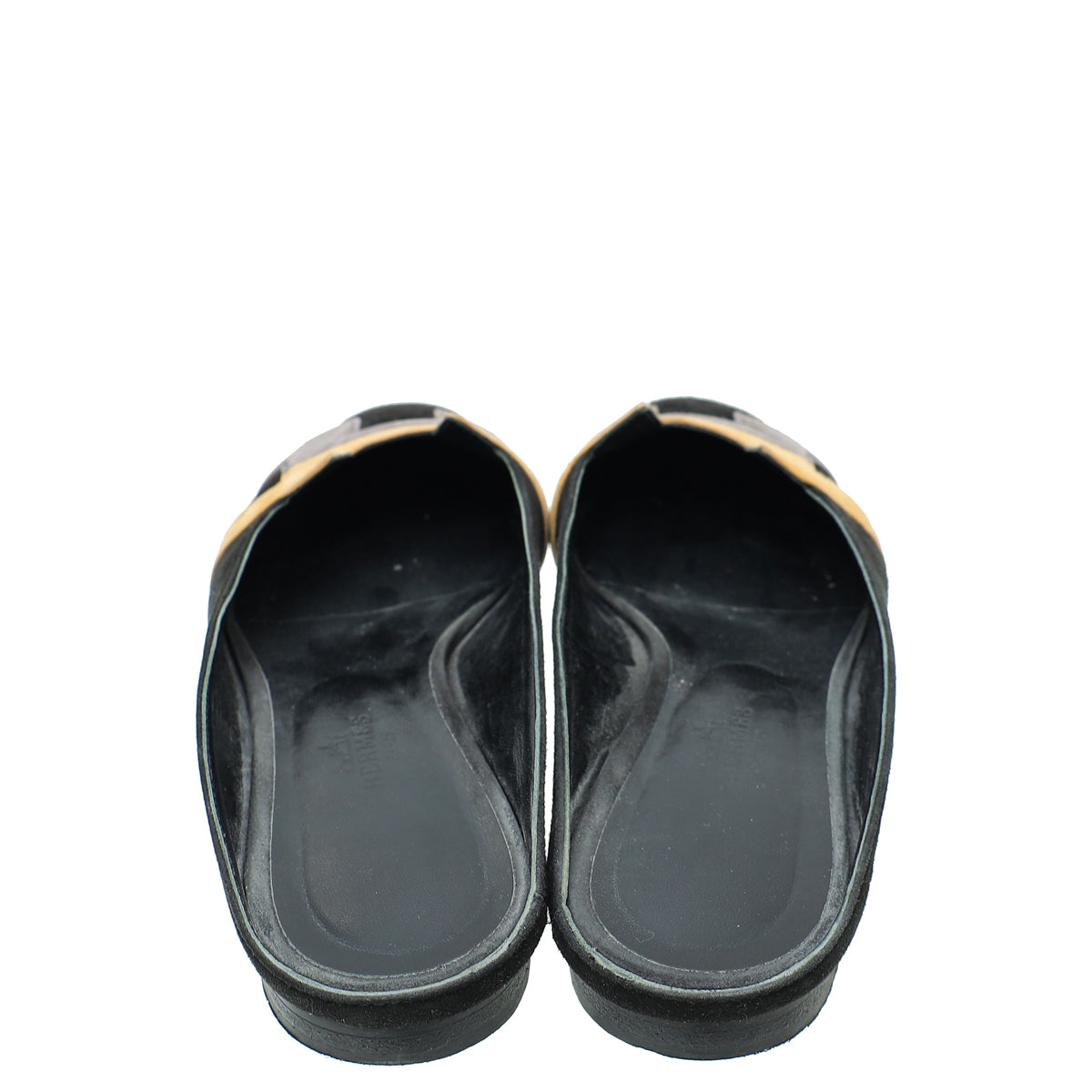 Hermes Tricolor Suede Roxane Mules 37.5