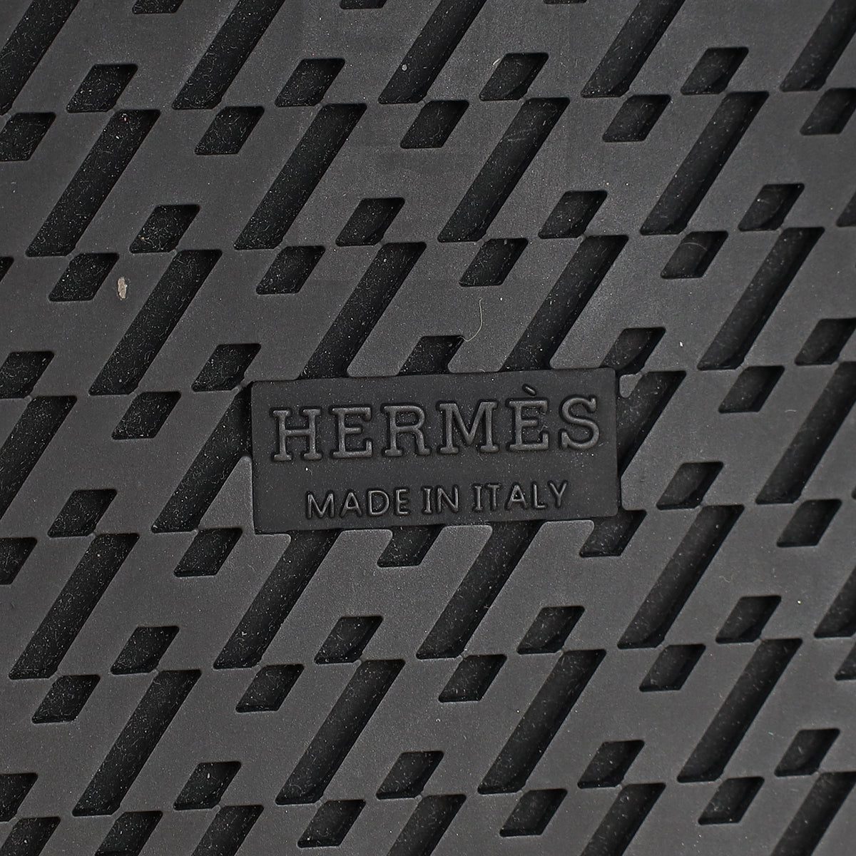 Hermes Noir w/ Shearling Chypre Sandals 37.5