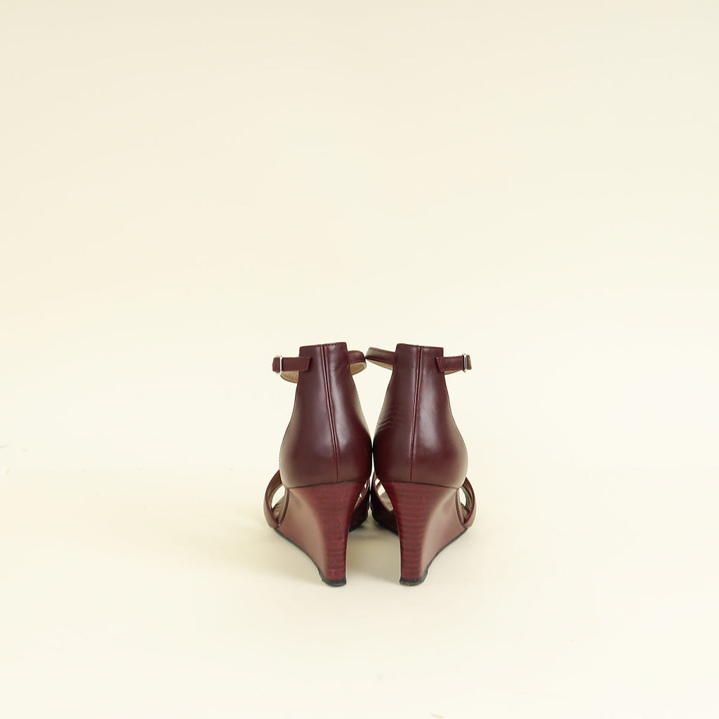 Hermes Rouge H Legend Sandal 37